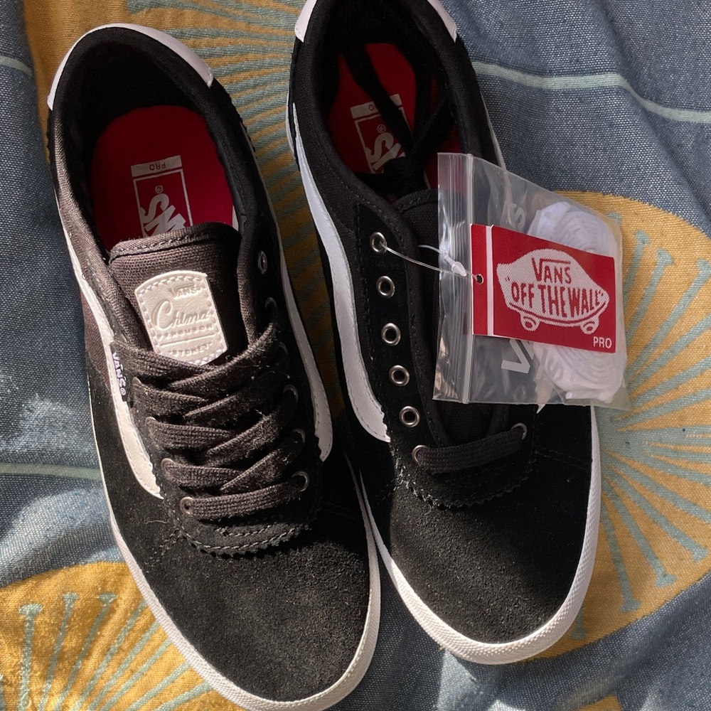 Vans Classic Black and White Low-Tops